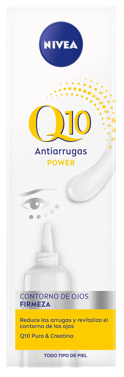 NIVEA Q10 antiarrugas POWER Pack cuidado facial protector: contiene crema de día, crema de noche y contorno de ojos