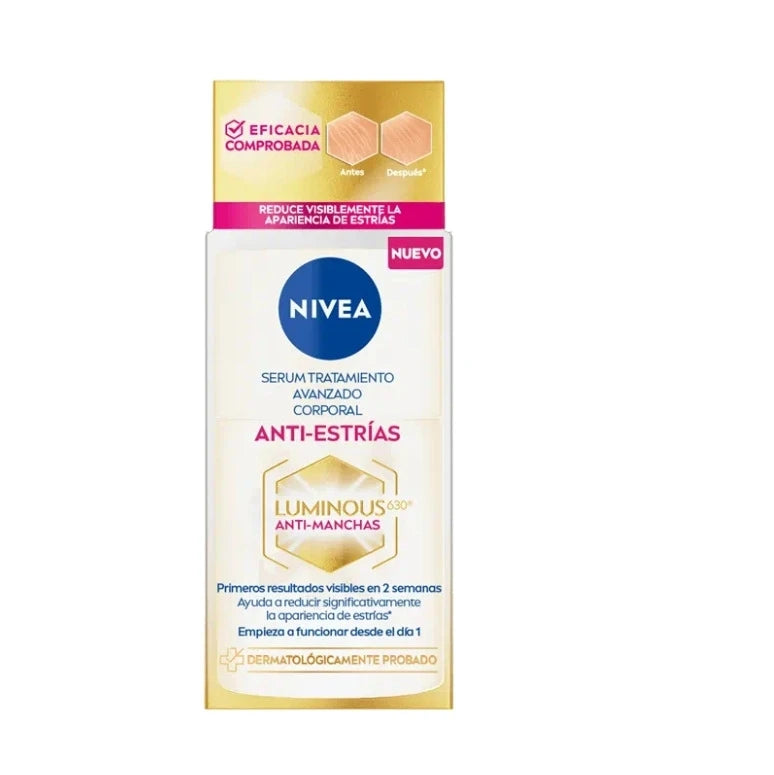 NIVEA Pack ahorro Antiestrías Luminoso-contiene serum y crema