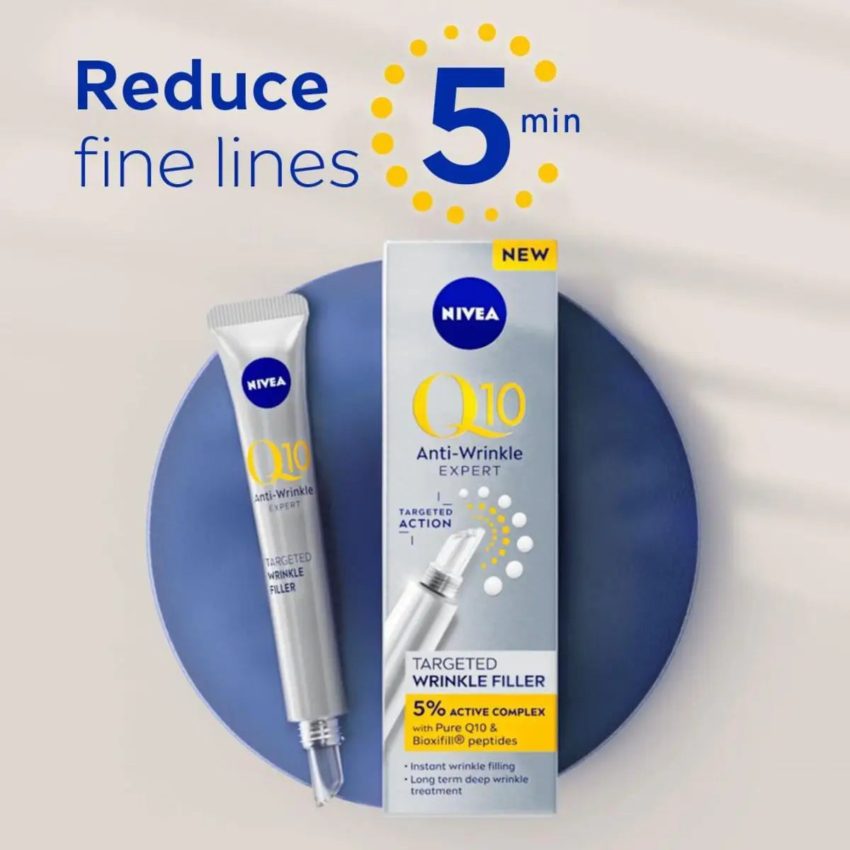 Pack NIVEA Q10-caja regalo con crema de día FP15, crema de noche y sérum-tratamiento antiedad completo