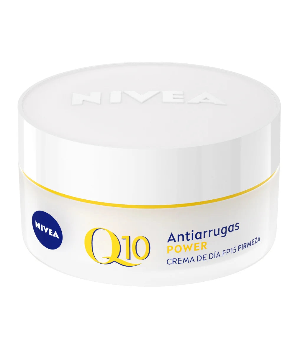 NIVEA Q10 antiarrugas POWER Pack cuidado facial protector: contiene crema de día, crema de noche y contorno de ojos