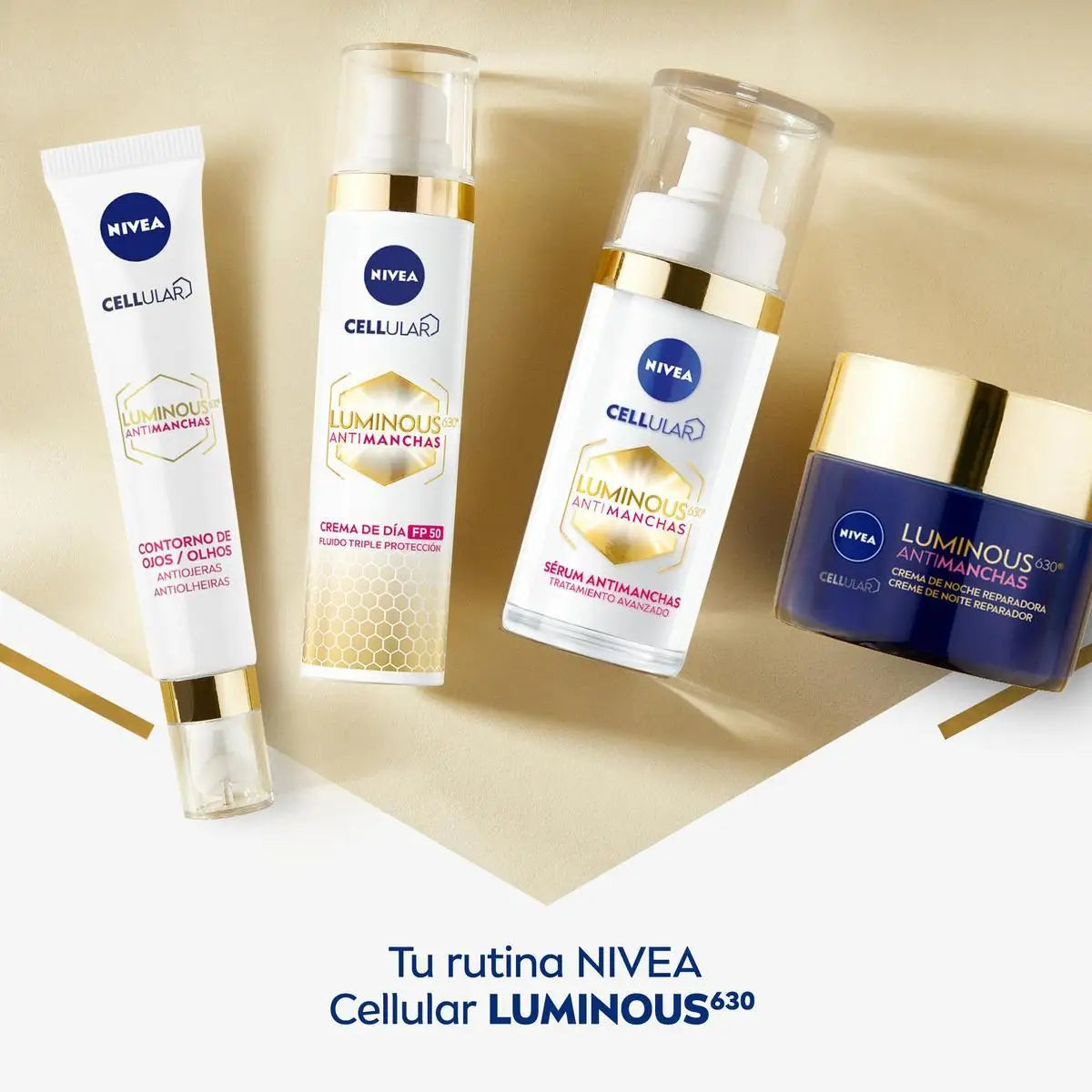 NIVEA LUMINOUS 630 crema de noche reparadora antimanchas 50ml