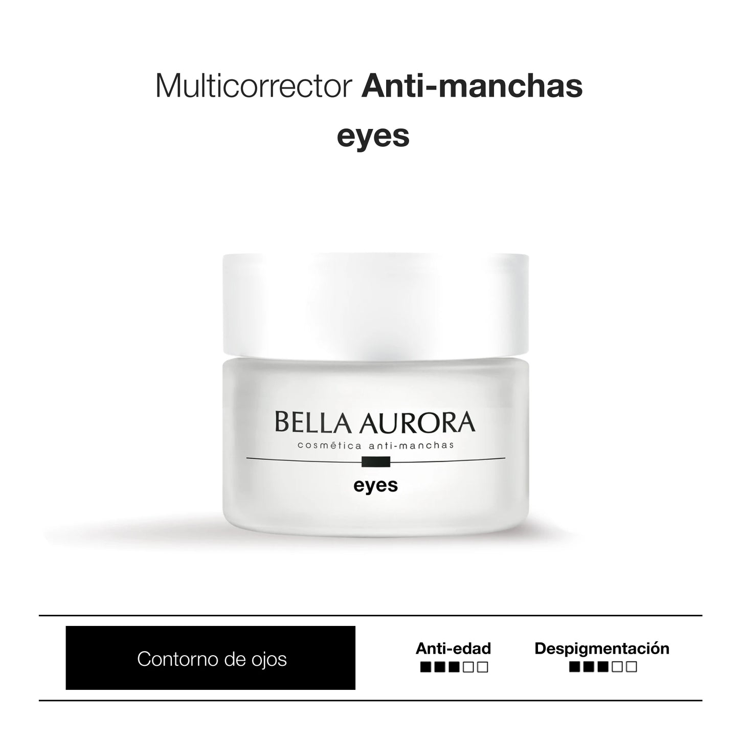 BELLA AURORA - Ojos 15 ml Contorno de Ojos Antiarrugas Antiarrugas Antiedad Crema Deigling Reduce Bolsas Atenuación Arrugas Líneas de Expresión Hidratante Diario