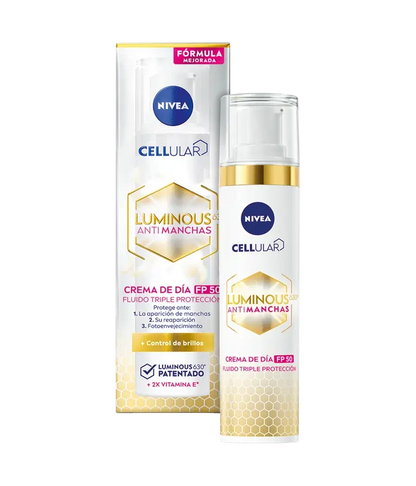 NIVEA Luminous 630 crema de día antimanchas Fp50 40ML crema facial de día antimanchas