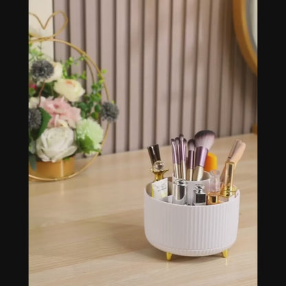 NaturalBeauty 5 Slot Rotating Makeup Organizer