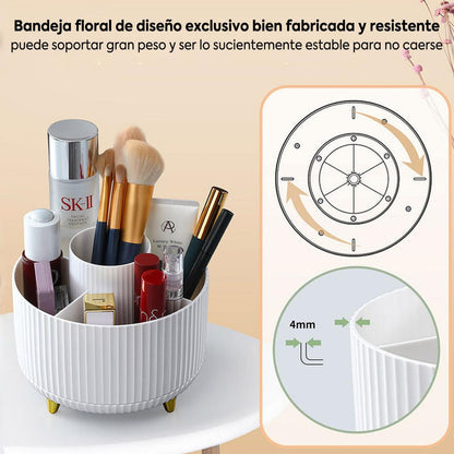 NaturalBeauty 5 Slot Rotating Makeup Organizer