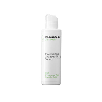 Zenfresh InnovaGoods CBD Tónico Facial Hidratante e Esfoliante 150 ml