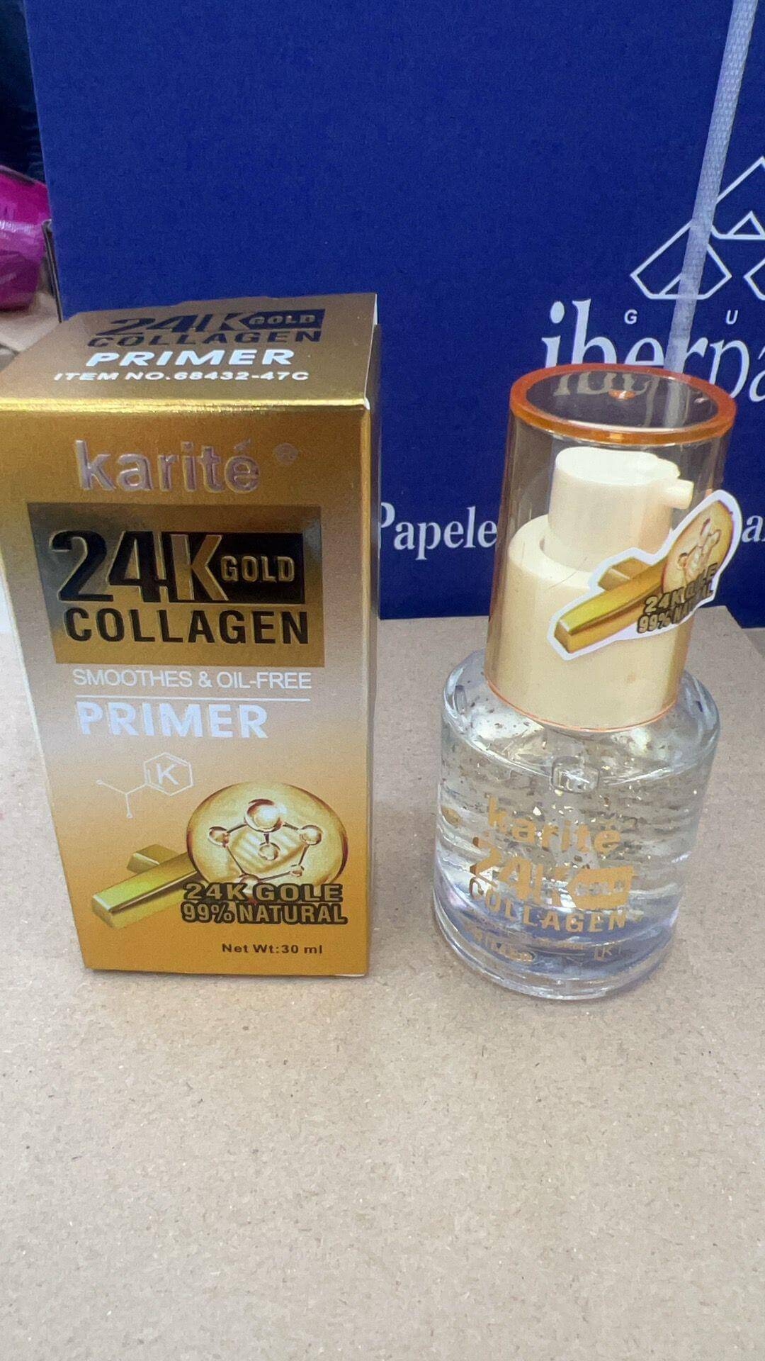 Primer de Maquillaje Karite 24K Gold & Collagen, 30ml